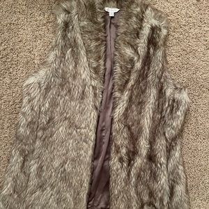 Charming Charlie Fur Vest